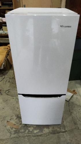2014年製 ハイセンス HR-D1501 2ドア冷蔵庫 150Ｌ - キッチン家電
