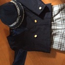 博多幼稚園 男児制服 120cm　帽子・ジャケット・ズボンの3点