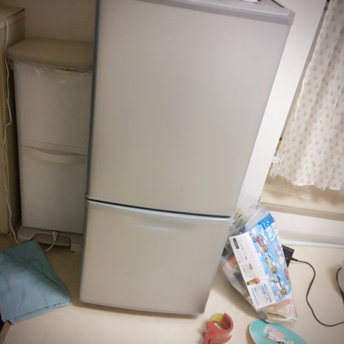 ( 'ω'o[お譲り先決定]o冷蔵庫