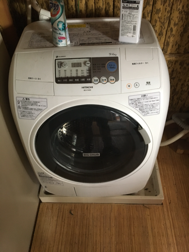 日立 ９ｋｇドラム式洗濯乾燥機 BD-V1400