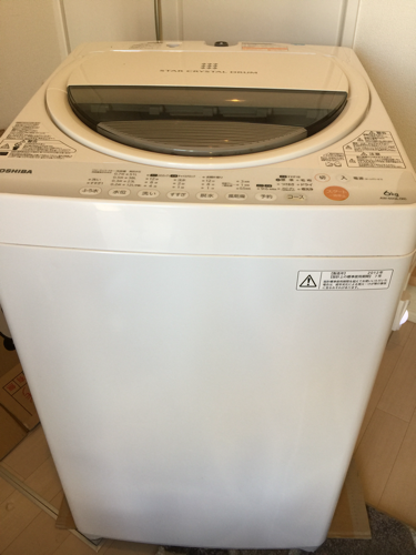 TOSHIBA 全自動洗濯機 AW-60GL  6.0kg