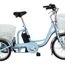 電動アシスト自転車　アシらくチャーリー　MG-TRM20EB　新品　三輪 値下げしました！