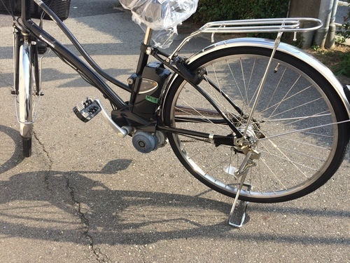 電動自転車 充電器付 パナソニック Lithium Vivi Latte 26