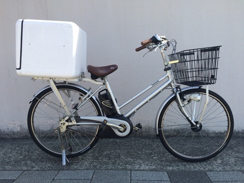 パナソニック　ビジネスビビ　新基準　13,2AH　2014年　業務用　パス　ギア　神戸市　電動自転車
