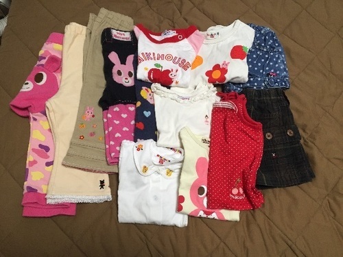 80㎝ ミキハウス 12点セット