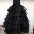 ウェディングドレス（カラードレス）＜ブラック＞