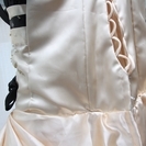 ウェディングドレス（カラードレス）＜ベージュ＞