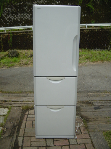 日立ノンフロン冷凍冷蔵庫　R-S31VMVL　製氷機能付き　スリム型