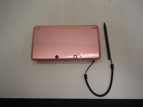 任天堂　3DS　CTR-001　ピンク　本体のみ