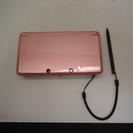 任天堂　3DS　CTR-001　ピンク　本体のみ