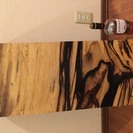 銘木　黒柿　1枚板　73×33×10　cm