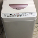 【全国送料無料・半年保証 洗濯乾燥機 2014年製 SHARP ES-TG60L-P 中古