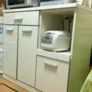 【取引完了】白いキッチン棚