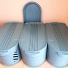 タッパーウェア Tupperware デイリーストッカー 3段収納◇トレー