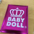BABY DOLL☆可愛い鏡（ピンク）☆非売品