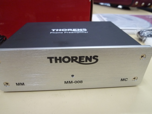 J112 THORENS/フォノイコライザー/MM-008 - エフェクター、PA機器