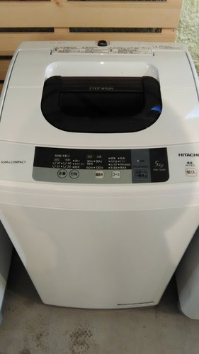 【全国送料無料・半年保証】洗濯機 2016年製 HITACHI NW-5WR 中古
