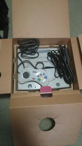 セガサターン コードレスパッド HSS-0126 HSS-0125 SEGA ワイヤレス