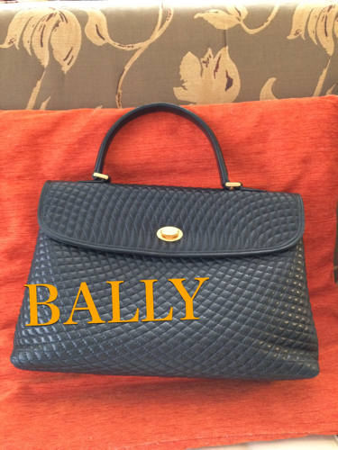 BALLY  マトラッセハンドバッグ 美品！！