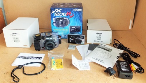 シーアンドシー SEA\u0026SEA DX-1200HD 水中カメラ◆水の中でもシャッターチャンスを逃さない！