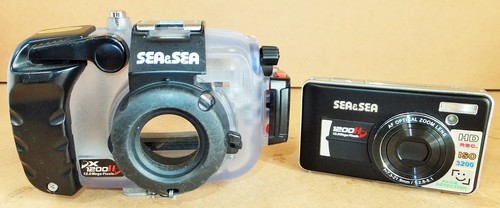 シーアンドシー SEA&SEA DX-1200HD 水中カメラ◇水の中でもシャッター
