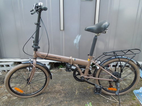 ヨコハマバイク　美品　折りたたみ自転車