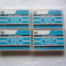 カセットテープ　C-120分　片面６０分　４巻