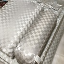 未使用品 ラテックス 枕 抱き枕 マットレス 替えカバー付