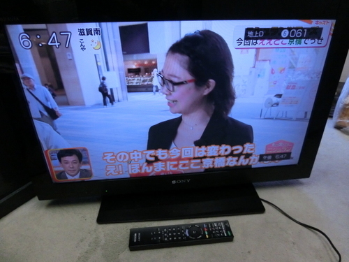 ★商談中です。　SONY、液晶テレビ BRAVIA　KDL-32CX400　 2011年製　ＬＡＮ端子　ＵＳＢ　ＨＤＭＩ