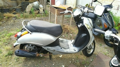 UMI100 ビーノ?セル始動 乗って帰れます！v１２５?シグナス?ワンツー?