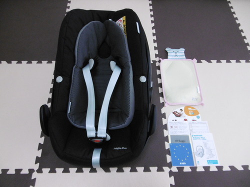 【美品】 マキシコシ ペブルプラス　Maxi-Cosi　Pebble Plus　ブラックレイベン　チャイルドシート