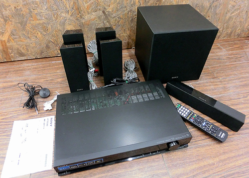 SONY/ソニー HT-SS380 ホームシアターシステムブラック オーディオ 