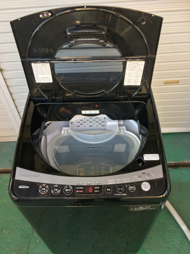 配達可 人気の黒 外装洗浄済 2010年製 洗濯機6kg パナソニック 3、4人用