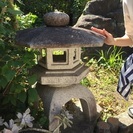 日本庭園 庭石 灯篭 手水鉢 