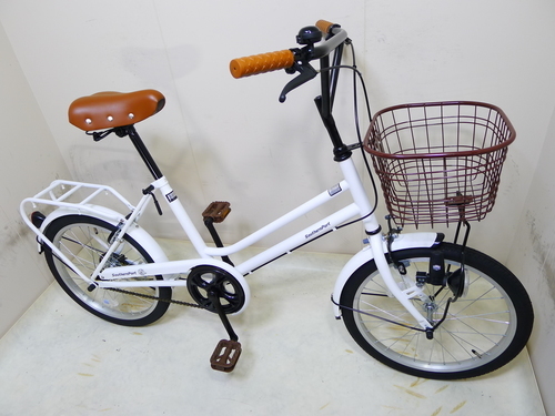 省スペース ミニサイクル 20インチ 美品