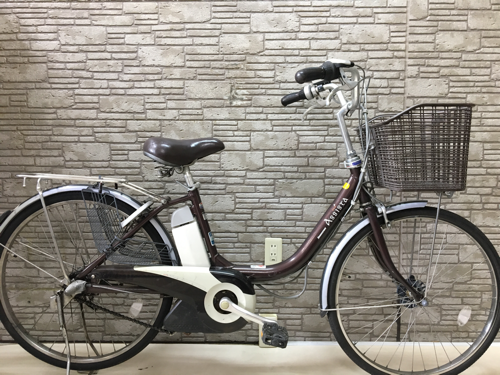 新基準 ブリジストン アシスタ  リチウム 電動自転車 中古 良好 24インチ