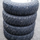 ☆ランクル４０で使用・ブラッドレーV・6J×16オフセット+6・6ホール・BFGoodrich Mud-Terrain T/A Km2 235/85R16 ☆