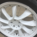 w220 ベンツsクラス19インチ リム修正&ホイールペイント