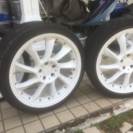 w220 ベンツsクラス19インチ リム修正&ホイールペイント