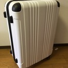 美品 スーツケース(キャリーケース) ホワイト Lサイズ
