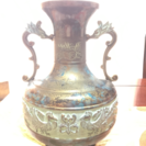 銅製花瓶
