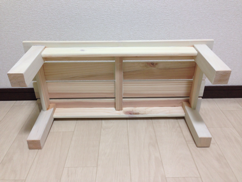 ベンチみたいな花台 木製 すのこ イリーム 小牧原のインテリア雑貨 小物 その他 の中古あげます 譲ります ジモティーで不用品の処分