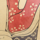 今月値下げ アルミケース収納付き 浮世絵 本物の版画です。歌麿