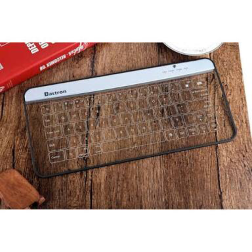 KKmoon  透明キーボード ワイヤレス ほぼ新品！
