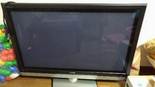 日立プラズマテレビ　wooo 42型 ジャンク