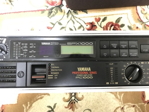 ヤマハアンプ、spx1000