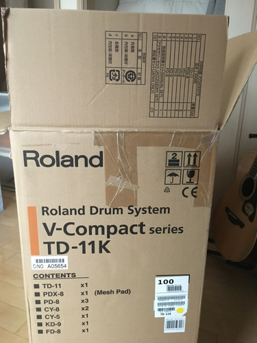 Roland TD-11K-S &キックペダル、イス、スティックのセット