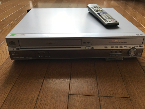 パナソニック製 DVD VHSプレイヤー