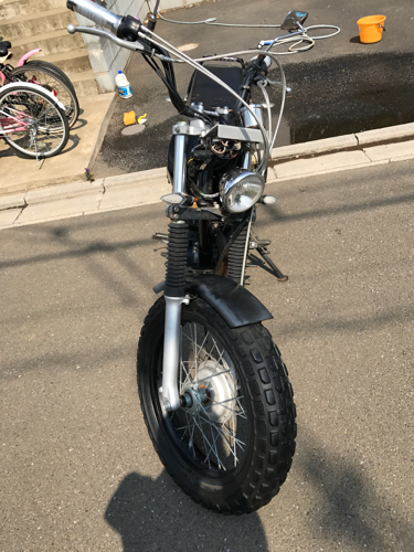 tw200 実働 通勤 通学に