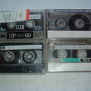 ジャンクカセットテープ　録音済みカセットテープ   ４巻  no.13